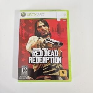 Red Dead Redemption (Microsoft Xbox 360, 2010) Case Map Poster Manual